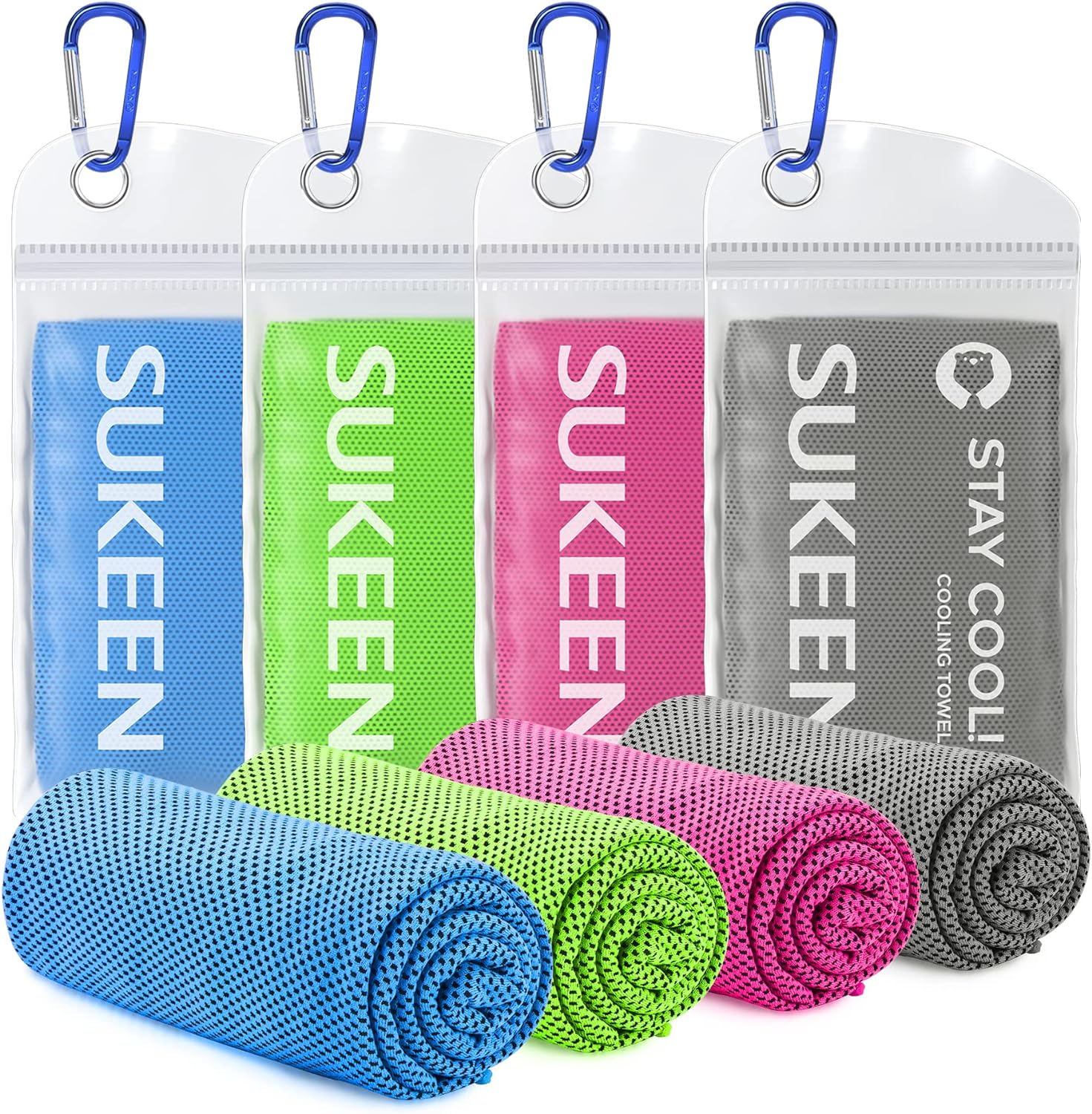 Cooling Towel, Ice Towel, Soft Breathable Chilly Towel, Microfiber Towel, Workout Towels -Pack of 4 (40 Cooling Towel, Ice Towel, Soft Breathable Chilly Towel, Microfiber Towel, Workout Towels -Pack of 4 (40